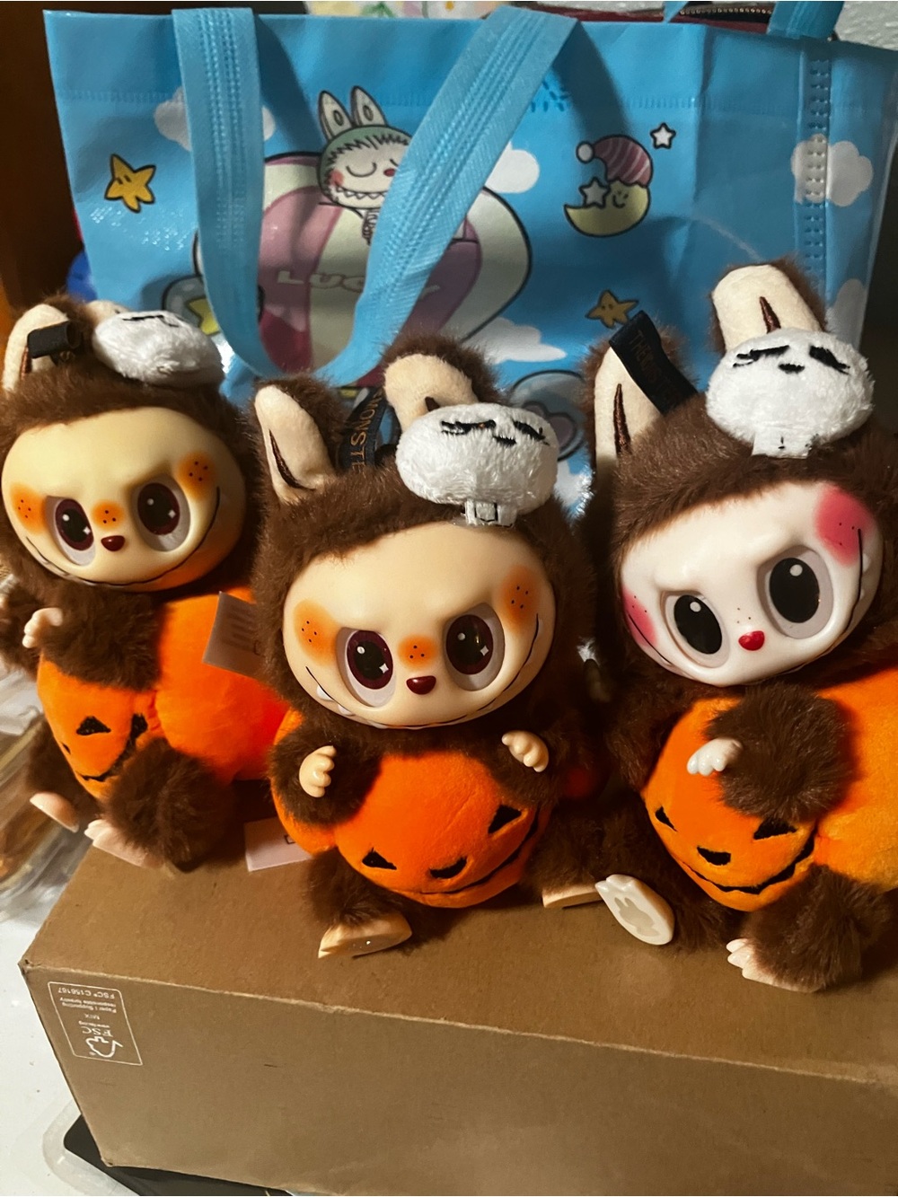 Labubu Halloween plush dolls